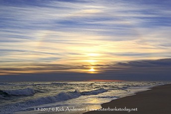 Sunbow at Sunrise - The Outer Banks